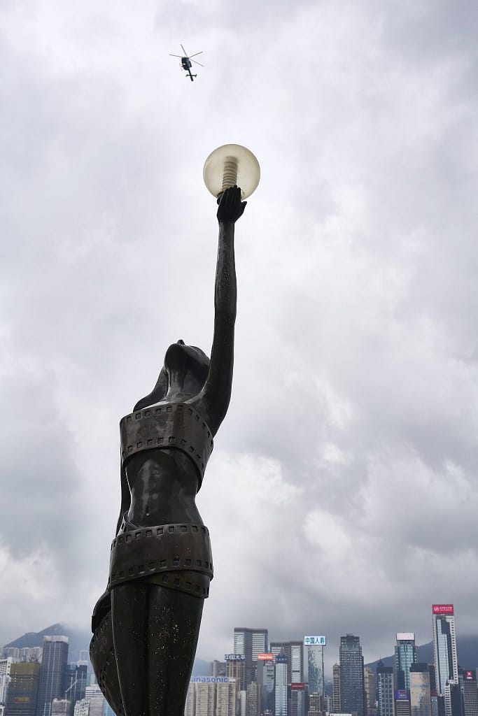 48 Hours in Hong Kong: A Power Packed Adventure 5 48 hours in hong kong. picture shows the sculpture on avenue of the stars